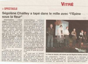 Article Segolene Chailley théâtre Spectacle-en Bretagne
