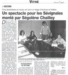 article-de-presse-journal-de-vitre-avril-2009