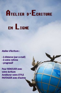 Atelier d'écriture en ligne- web